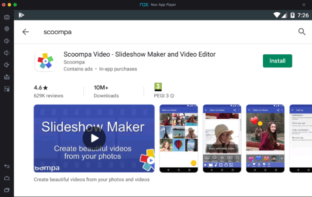 Scoompa Video Editor para PC, Windows y Mac - Descarga gratuita 9 scoompa-app-para-pc-windows-mac-nox-emulador