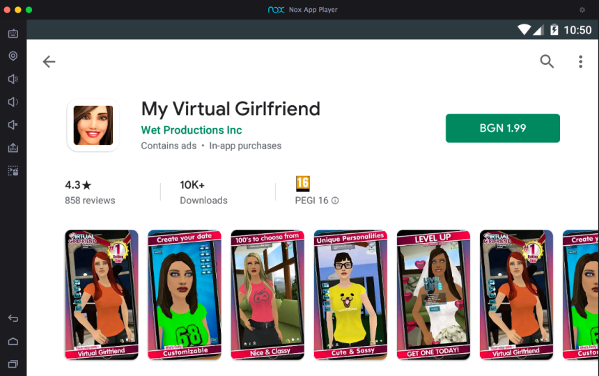 Free Download My Virtual Girlfriend for PC, Windows 10/8/7 