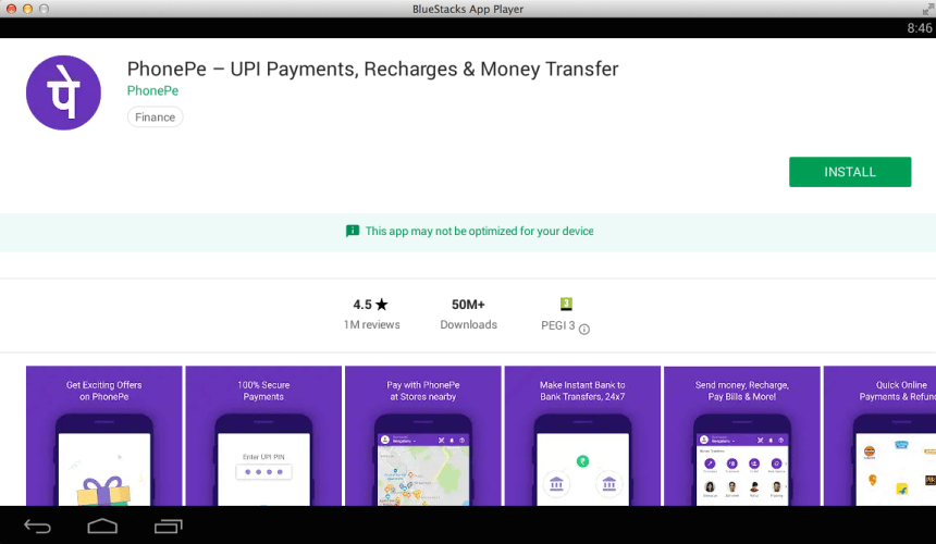 phonepe-app-para-Windows-mac-BlueStacks 