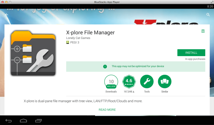 Xplore-file-manager-para-pc 