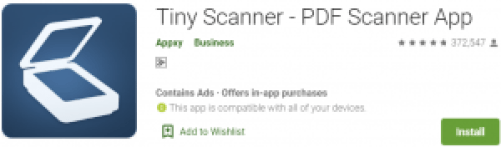 Tiny Scanner para descarga de PC